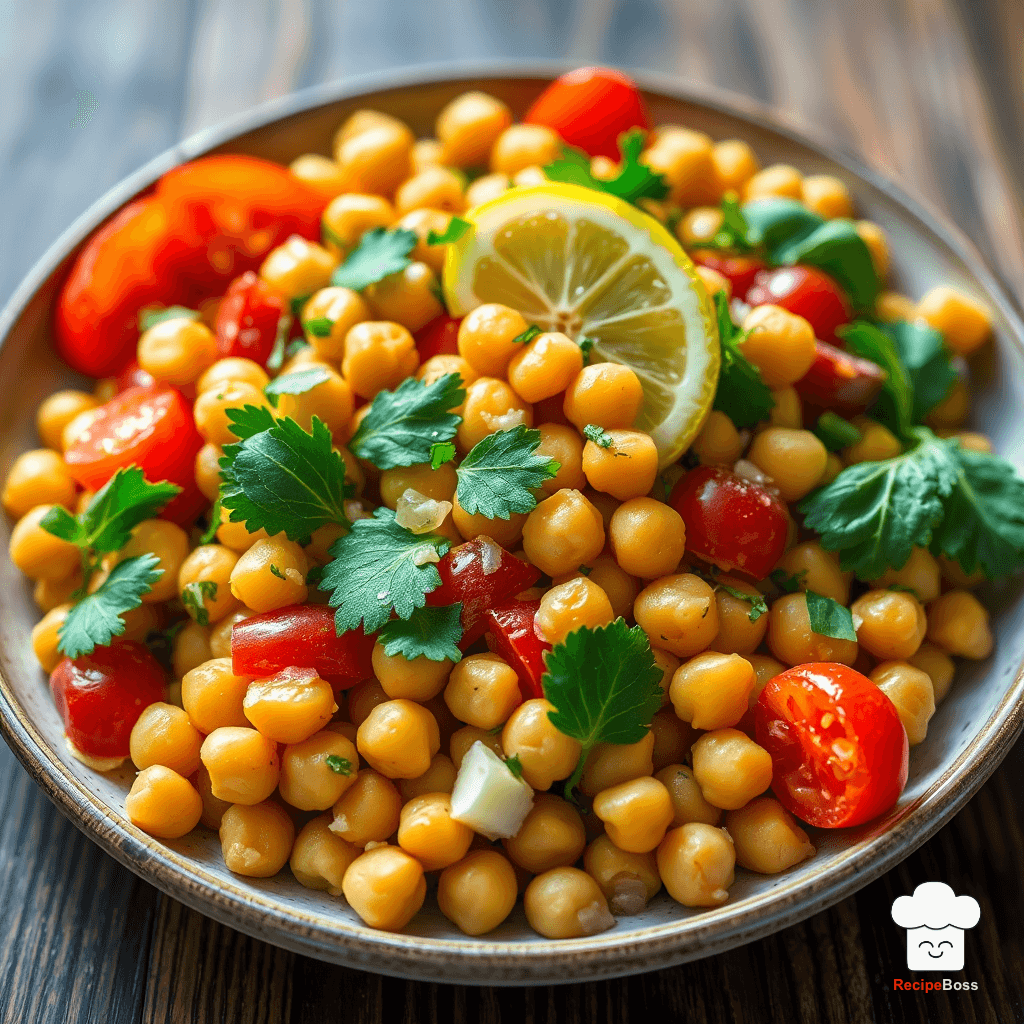 Mediterranean Chickpea Salad