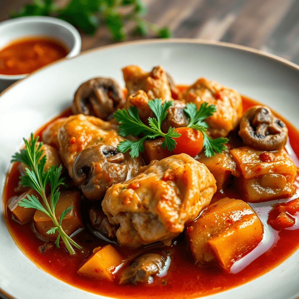 Hearty Chicken and Vegetable Stew