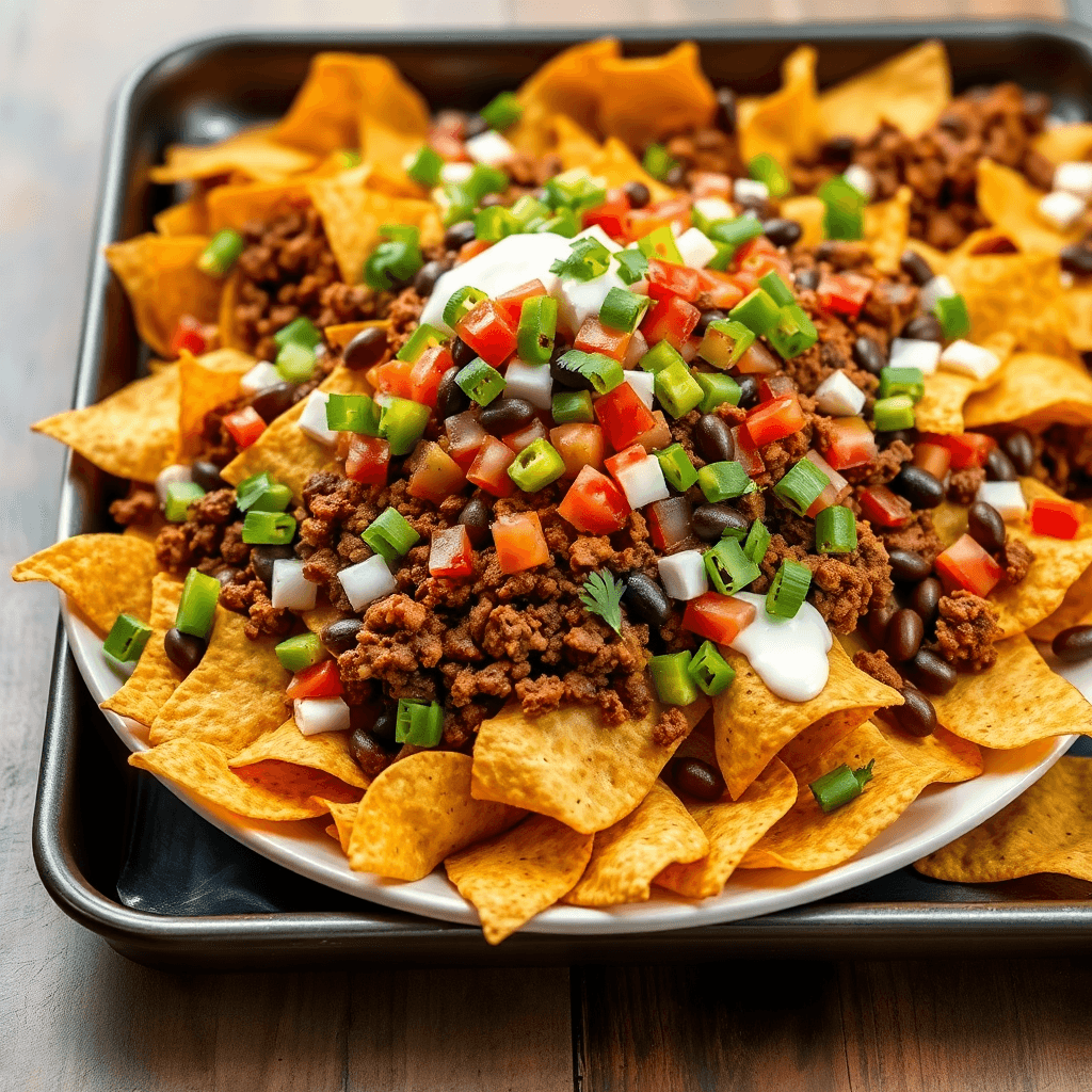 Classic Sheet Pan Nachos
