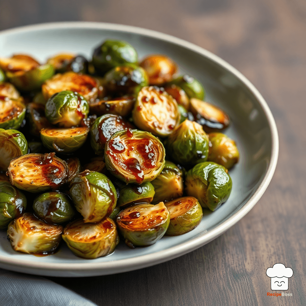 Balsamic Glazed Brussels Sprouts