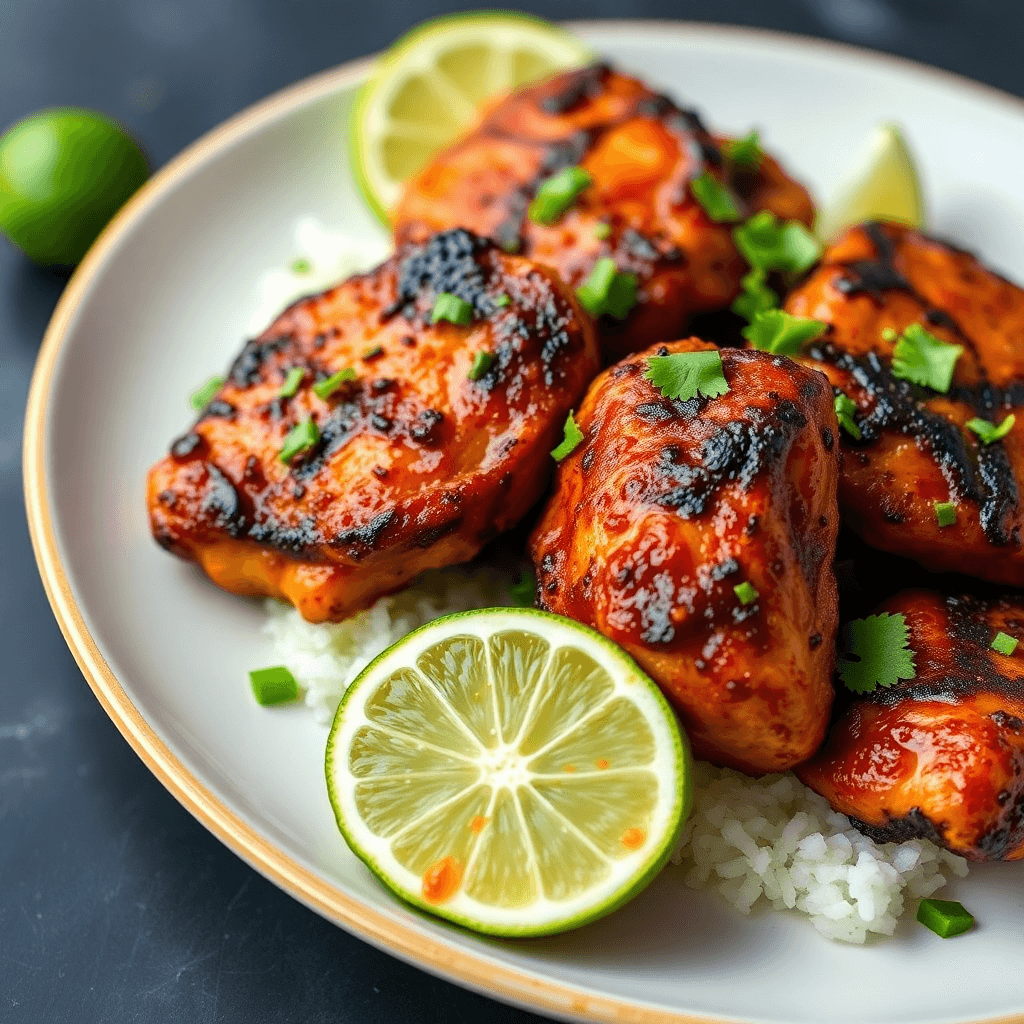 Chili Lime Chicken Thighs