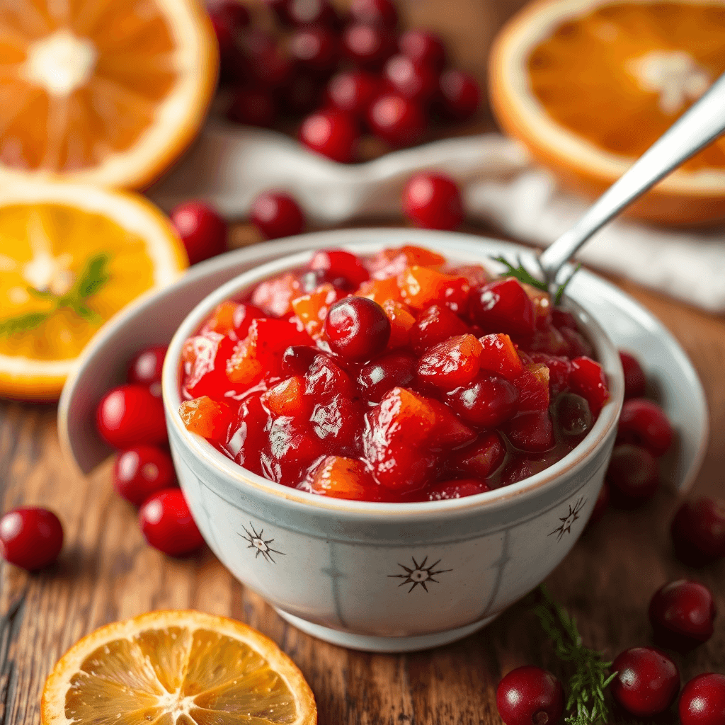 Cranberry Orange Relish