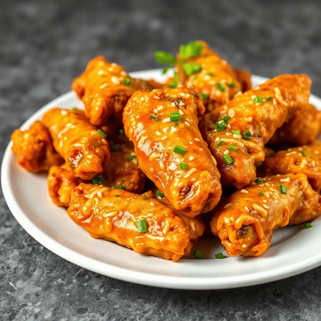 Air Fryer Garlic Parmesan Wings