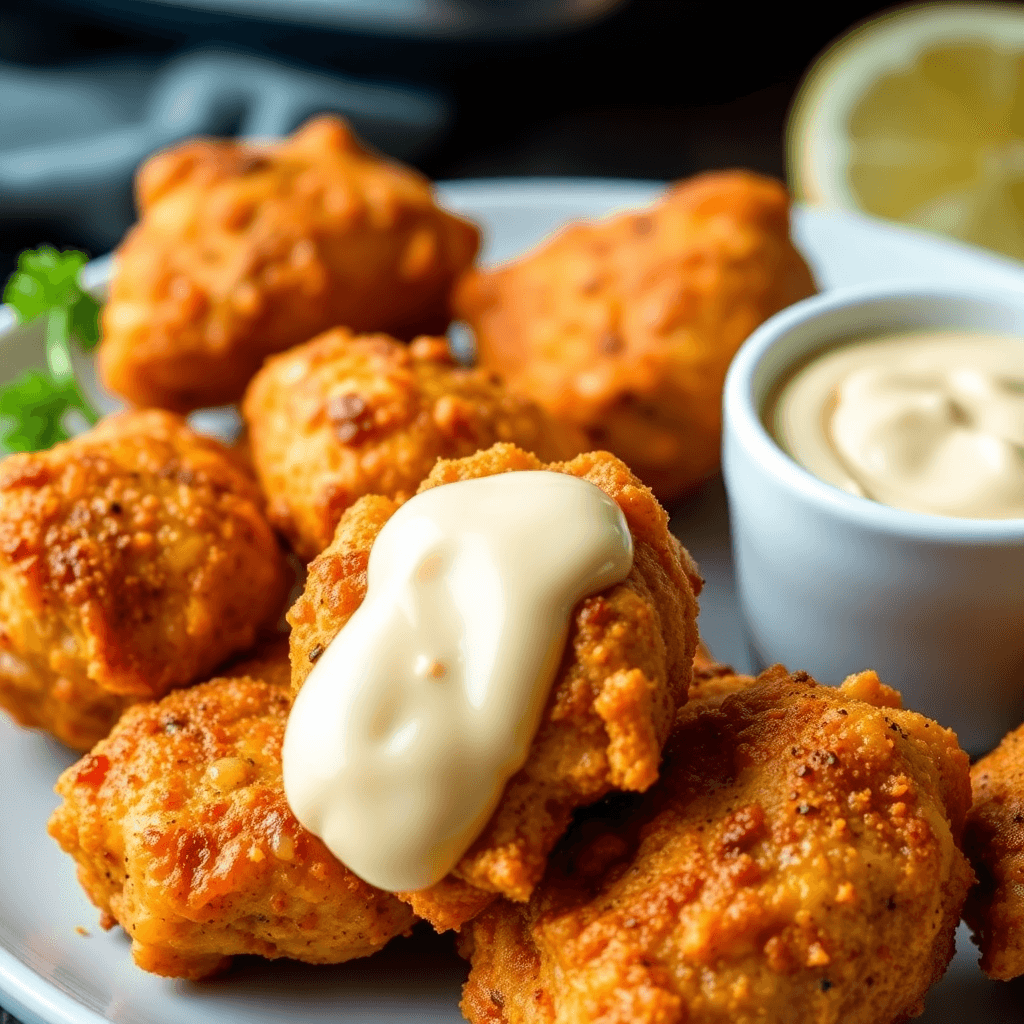 Air Fryer Cajun Chicken Bites