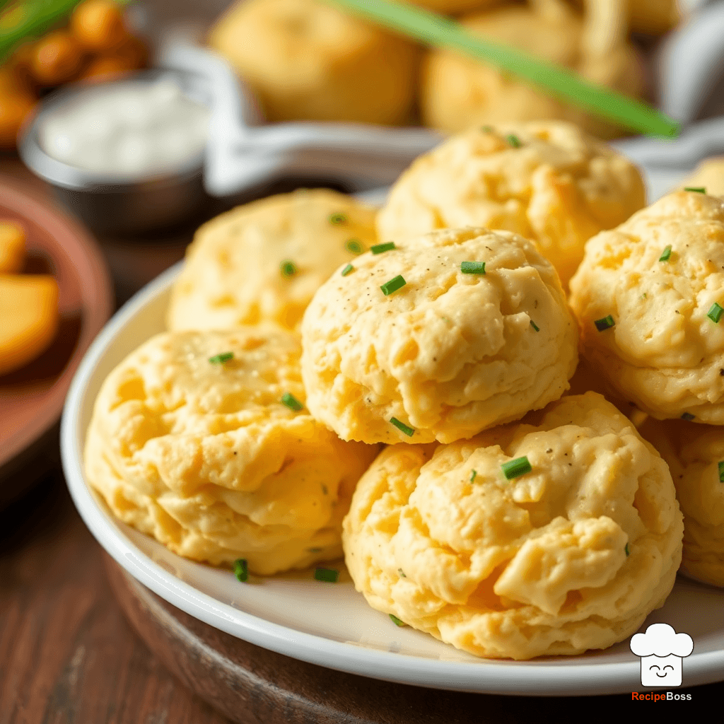 Classic Cheddar Chive Biscuits