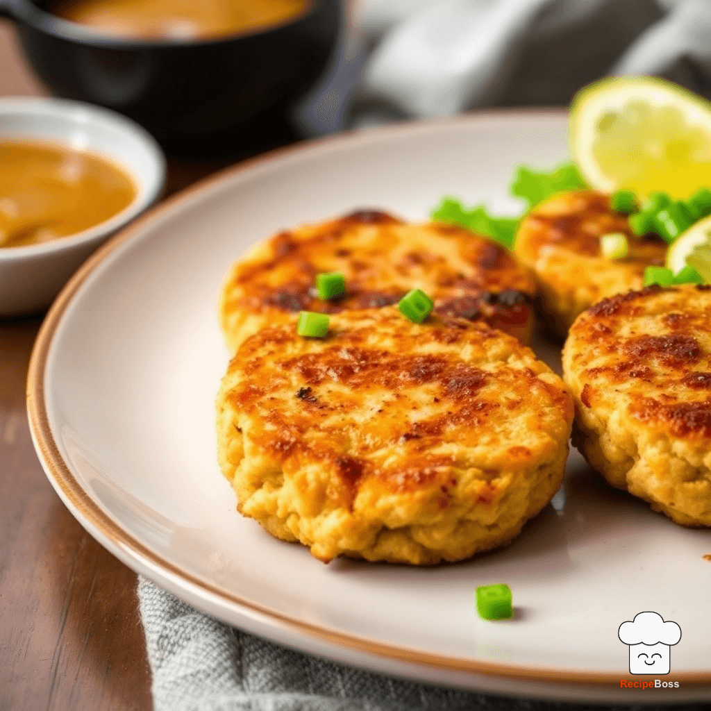 Quick Miso Butter Salmon Patties