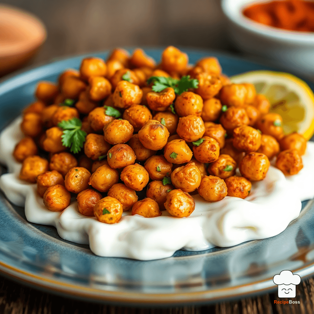 Spicy Air Fryer Chickpeas