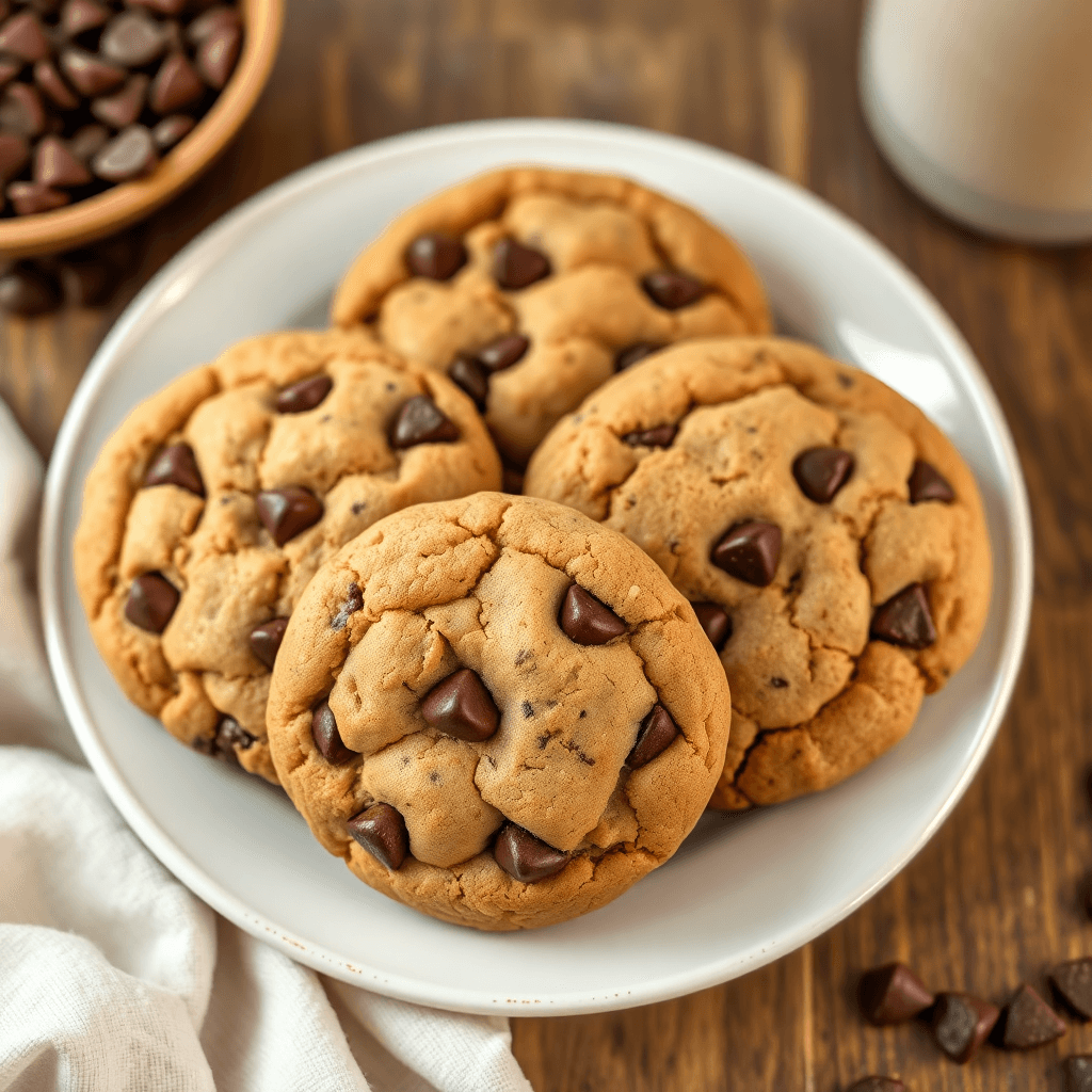 Soft Chocolate Chip Cookies