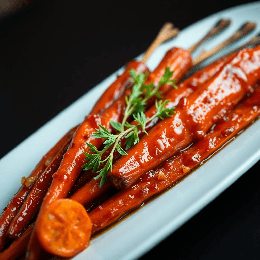 Honey Glazed Roasted Carrots