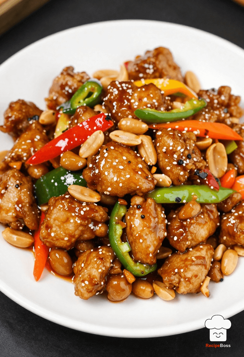 Sweet and Spicy Kung Pao Chicken