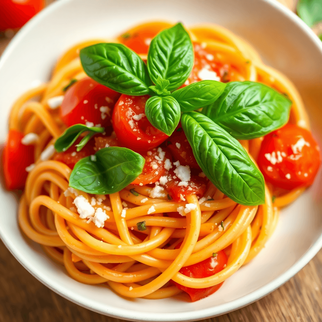 Classic Tomato Basil Pasta