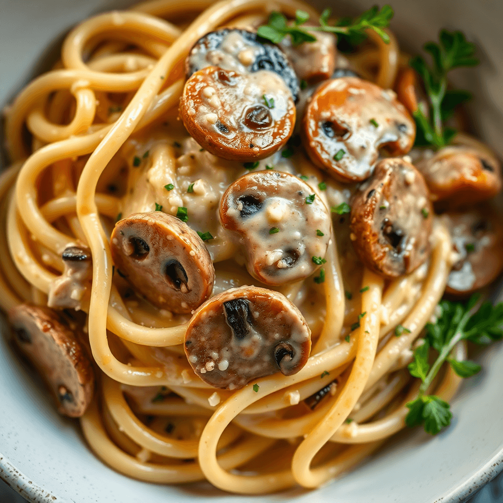 Creamy Mushroom Pasta