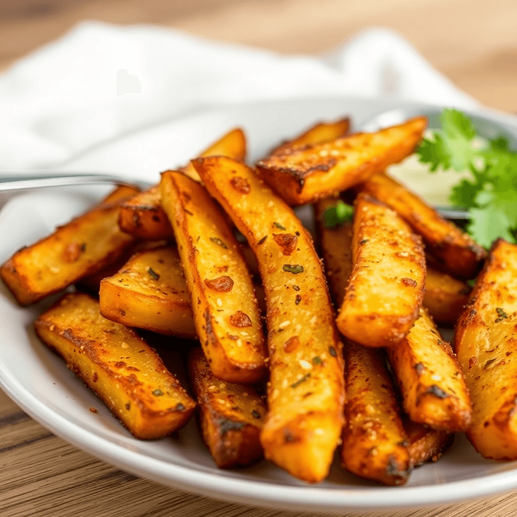 Crispy Air Fryer Potato Wedges