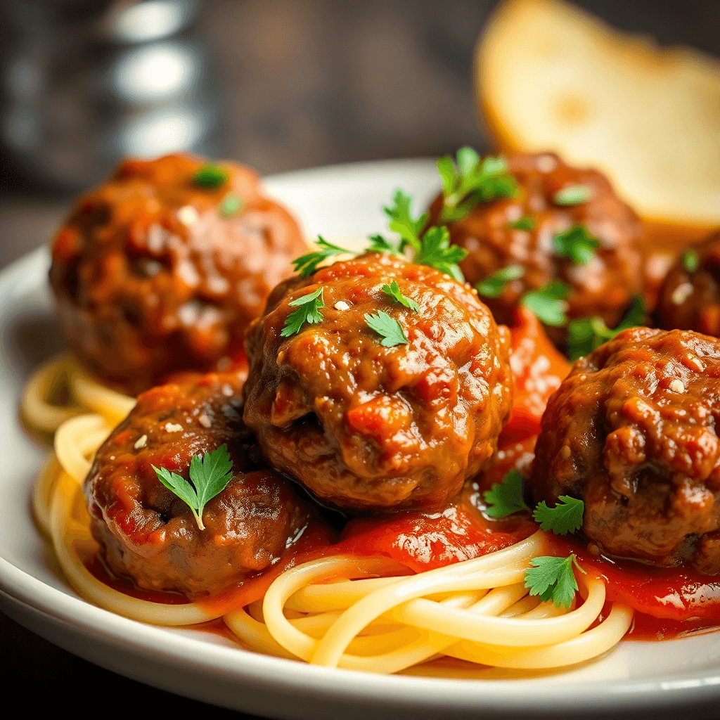 Classic Beef Meatballs
