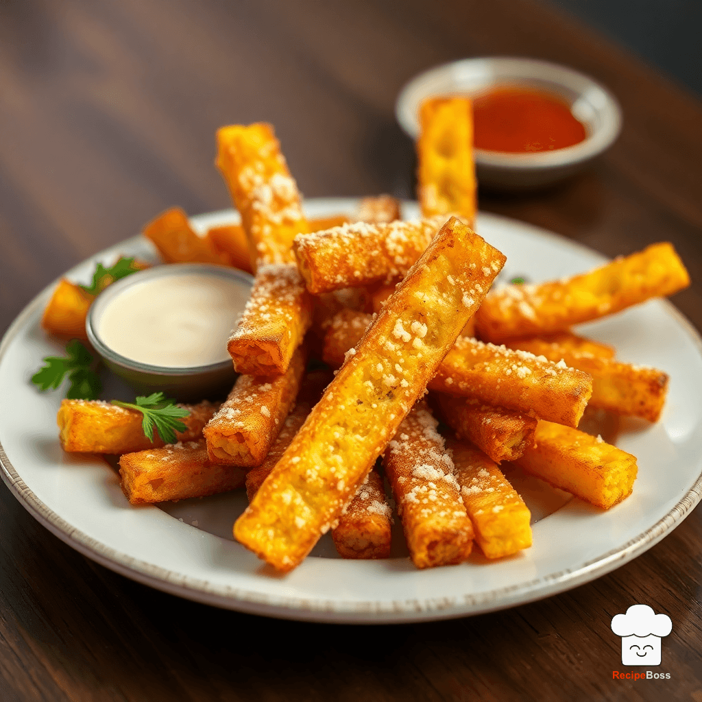 Crispy Parmesan Polenta Fries