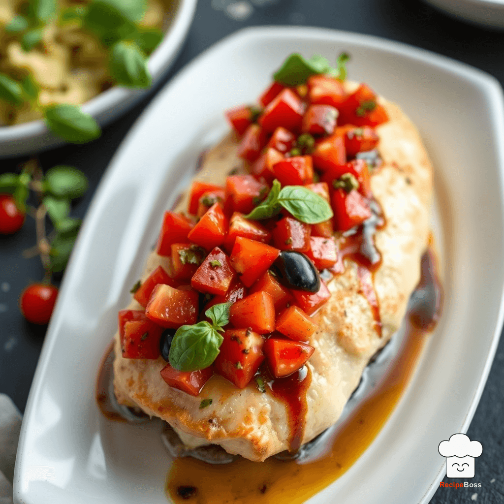 Classic Bruschetta Chicken