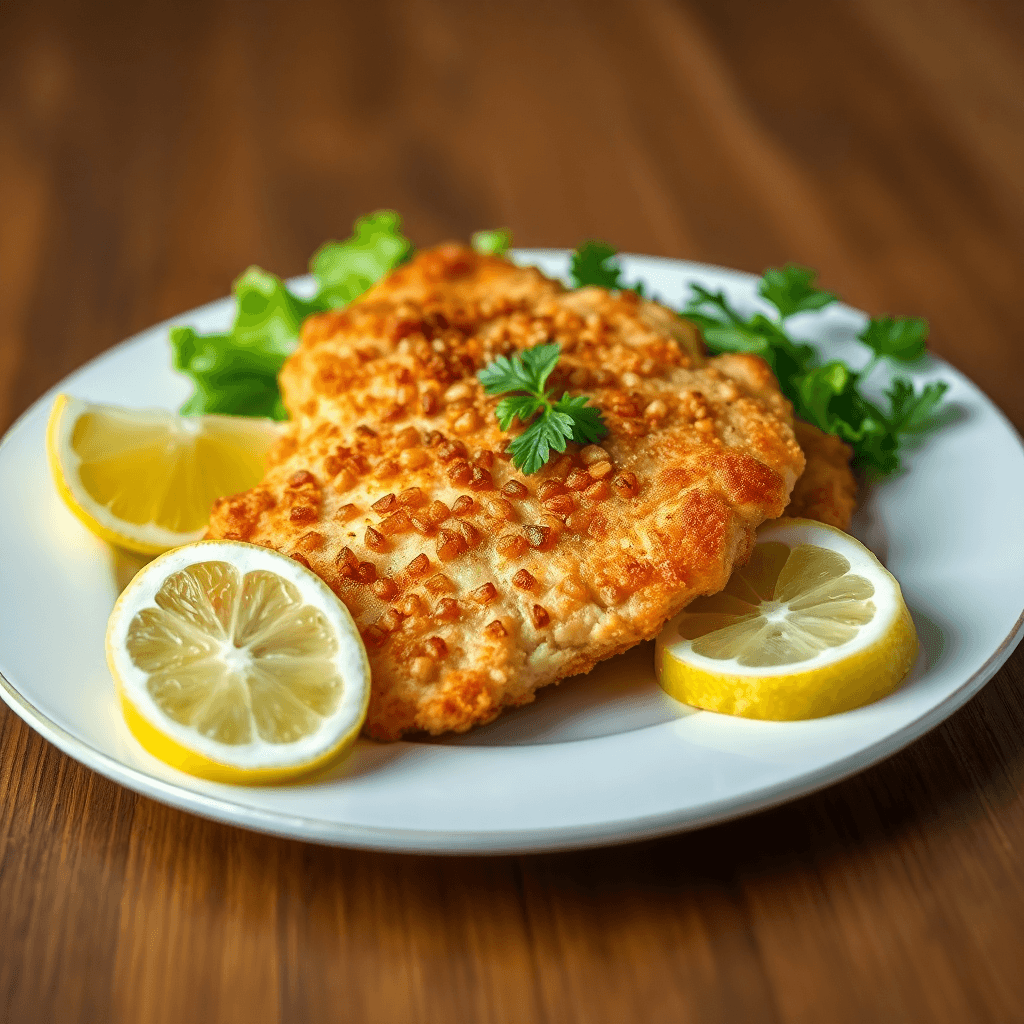 Classic German Chicken Schnitzel