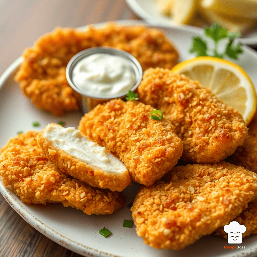 Crispy Panko Chicken Cutlets