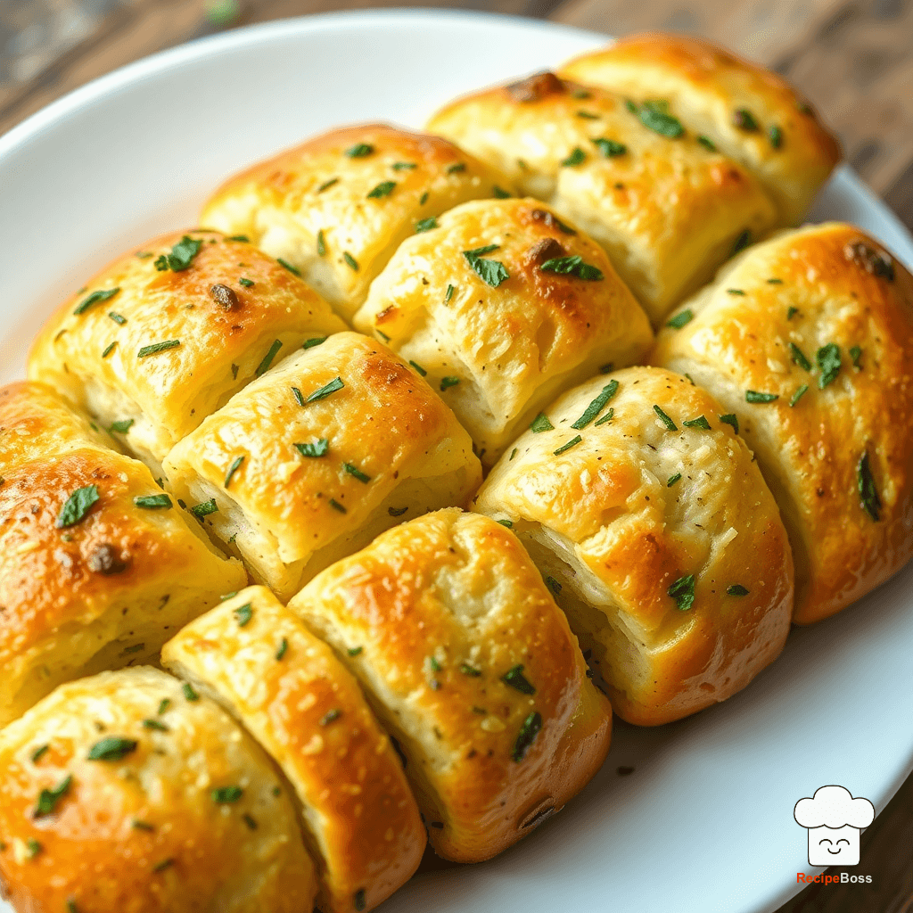 Garlic Herb Pull-Apart Bread
