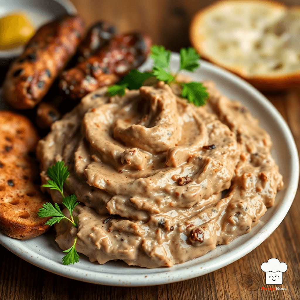 Savory Kosher Chicken Liver Spread