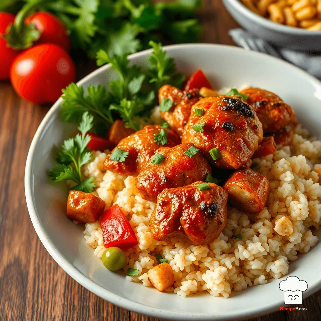Classic Cajun Chicken and Rice Bowl