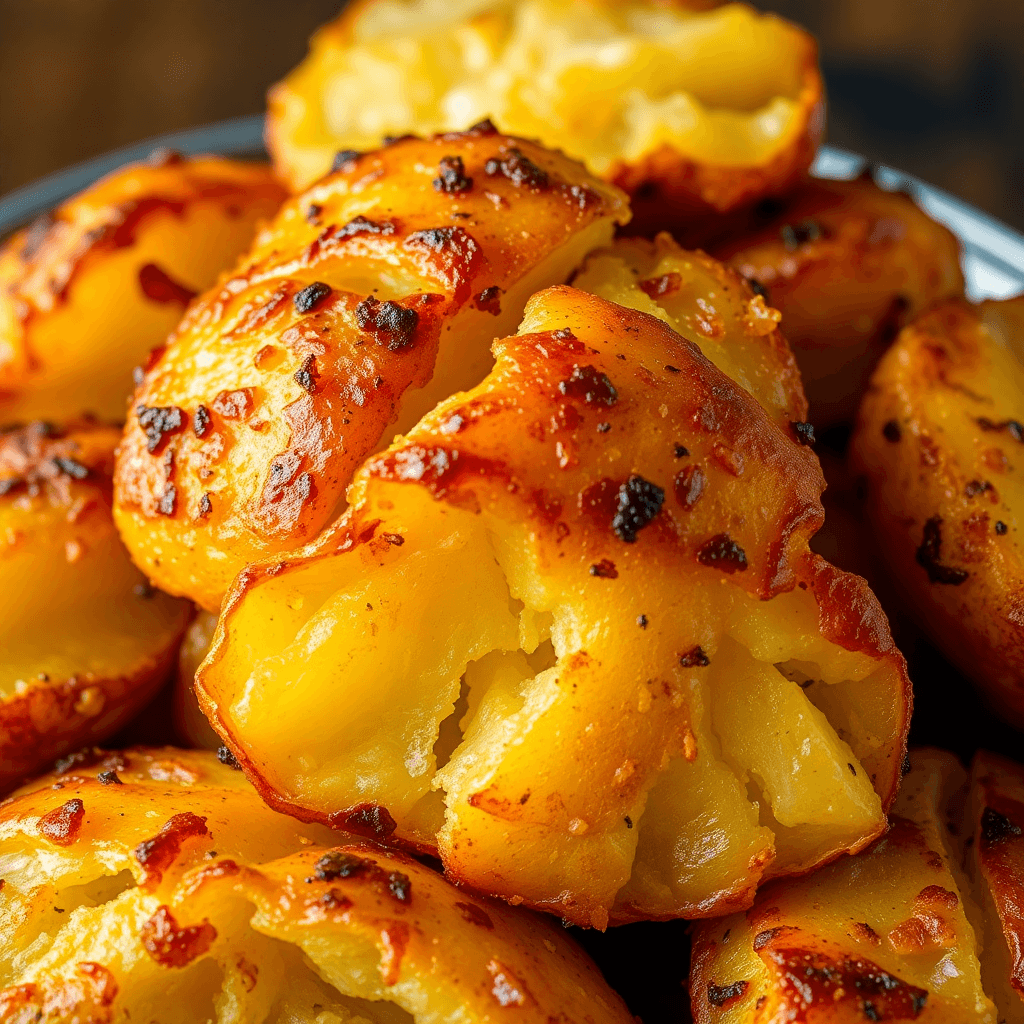Crispy Smashed Potatoes