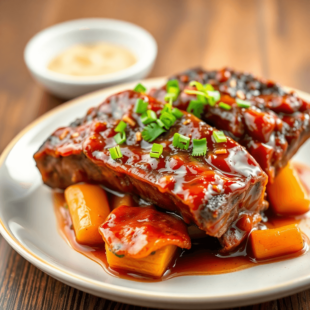 Honey-Siracha Beef Short Ribs