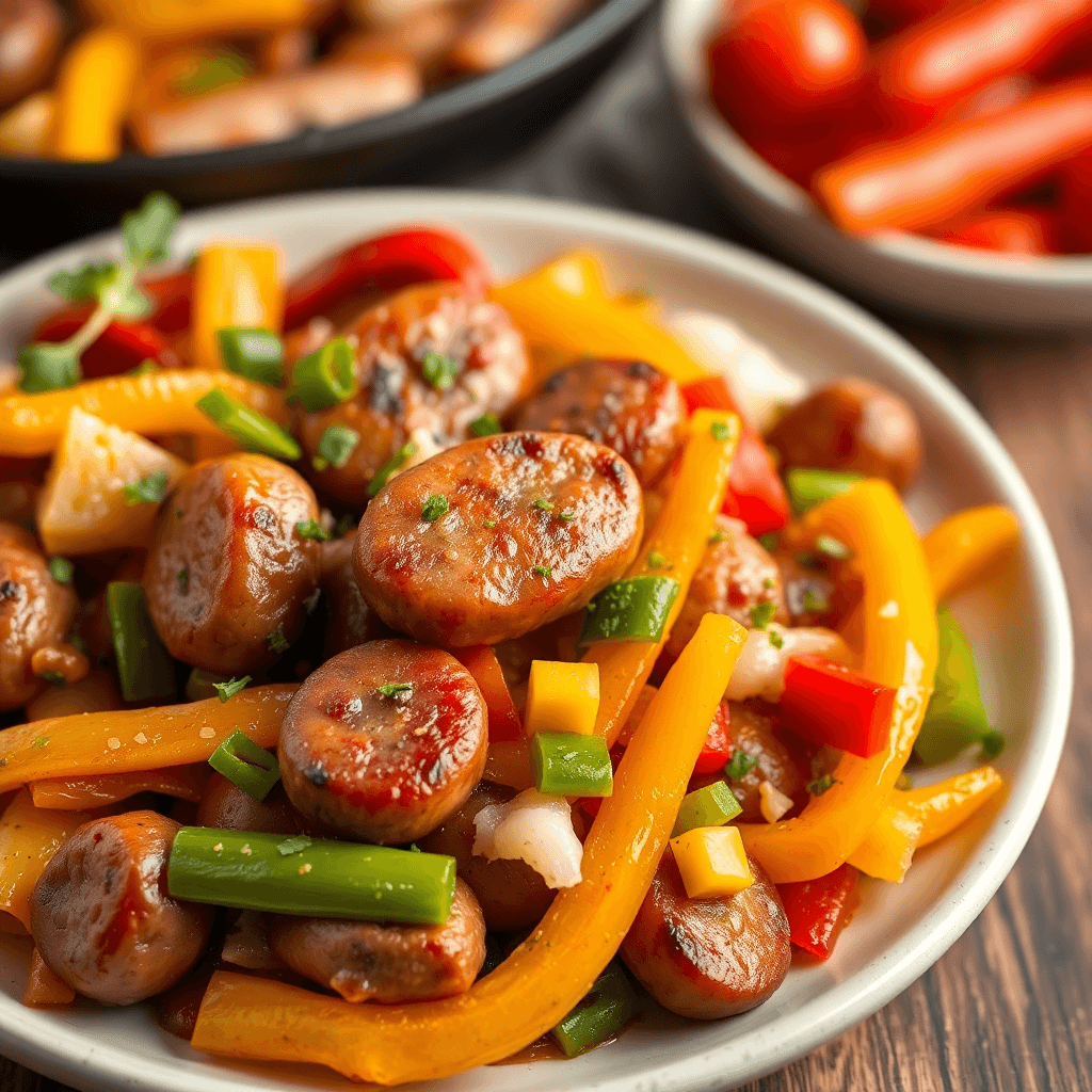 Classic Sausage and Pepper Skillet