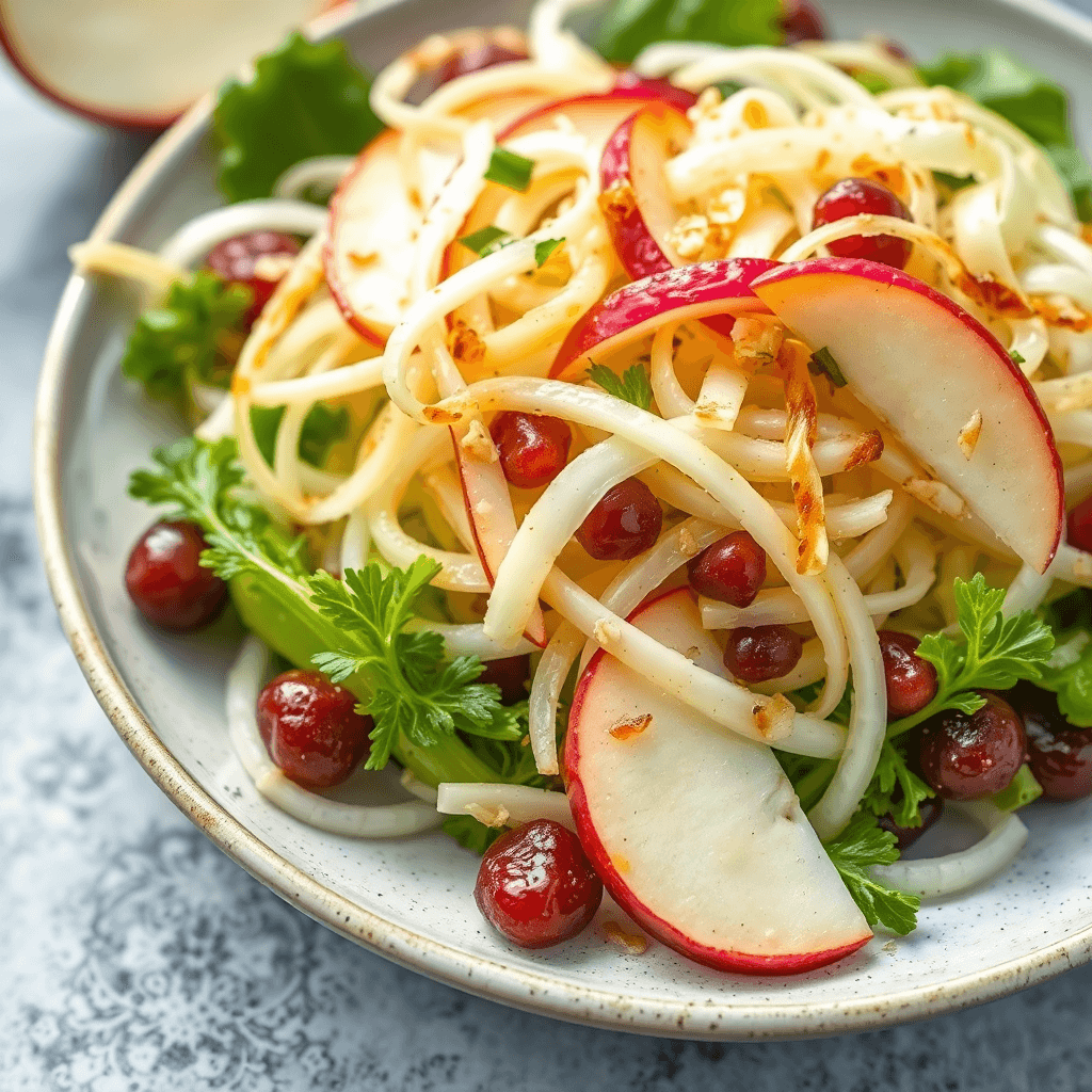 Shaved Fennel and Apple Salad