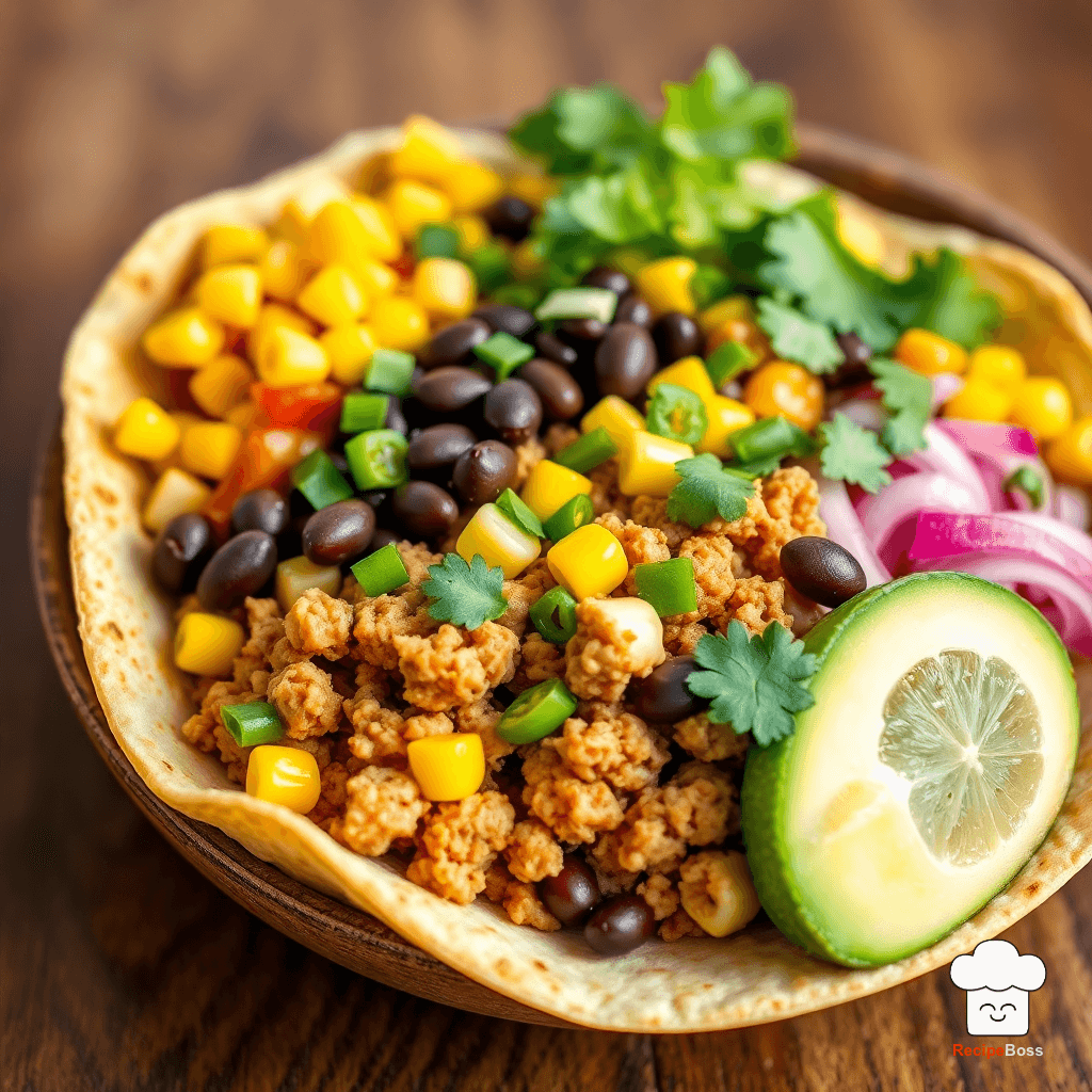 Ground Turkey Burrito Bowl