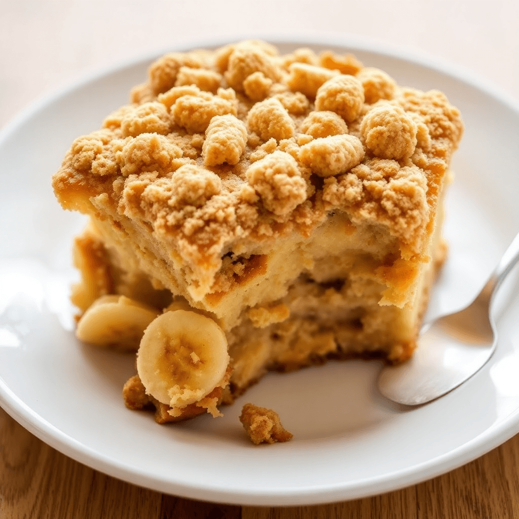 Classic Banana Crumb Coffee Cake