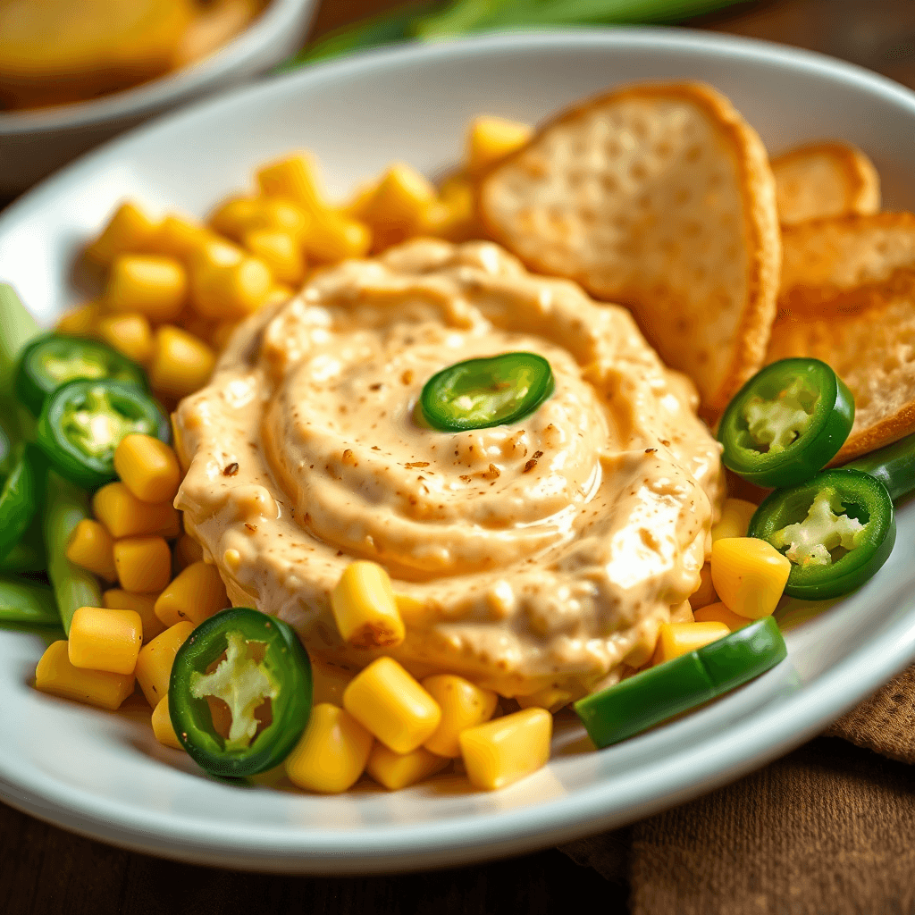 Spicy Jalapeno Corn Dip