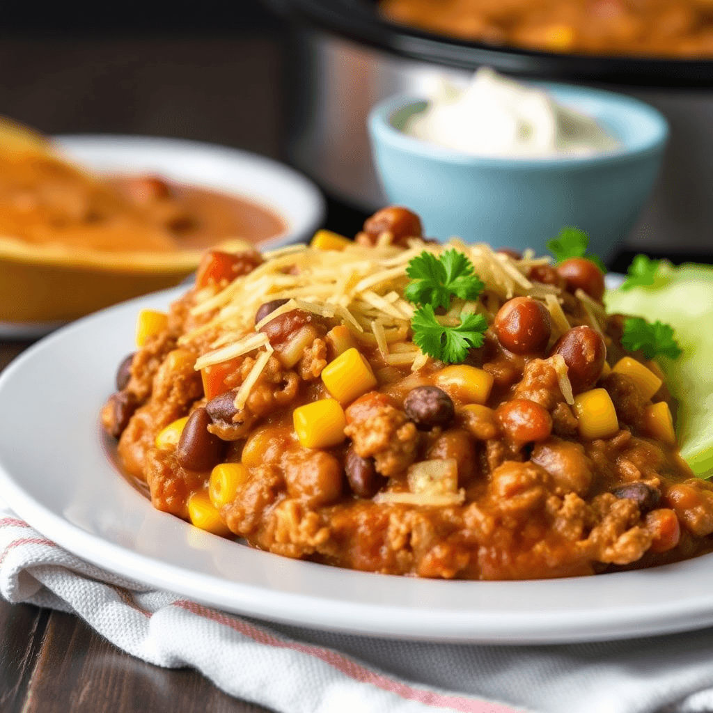 Slow Cooker Cowboy Casserole