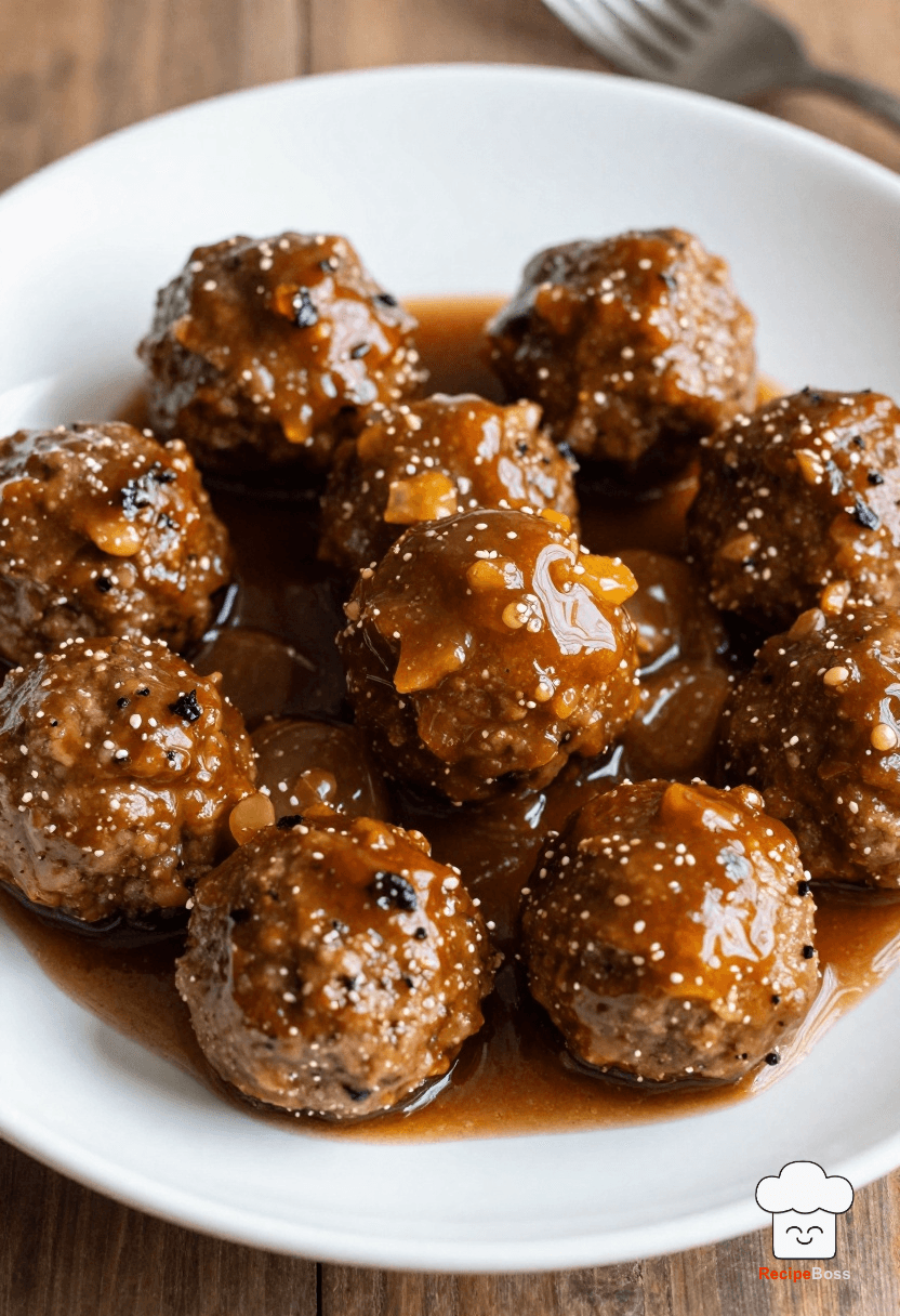 Classic Honey Garlic Meatballs