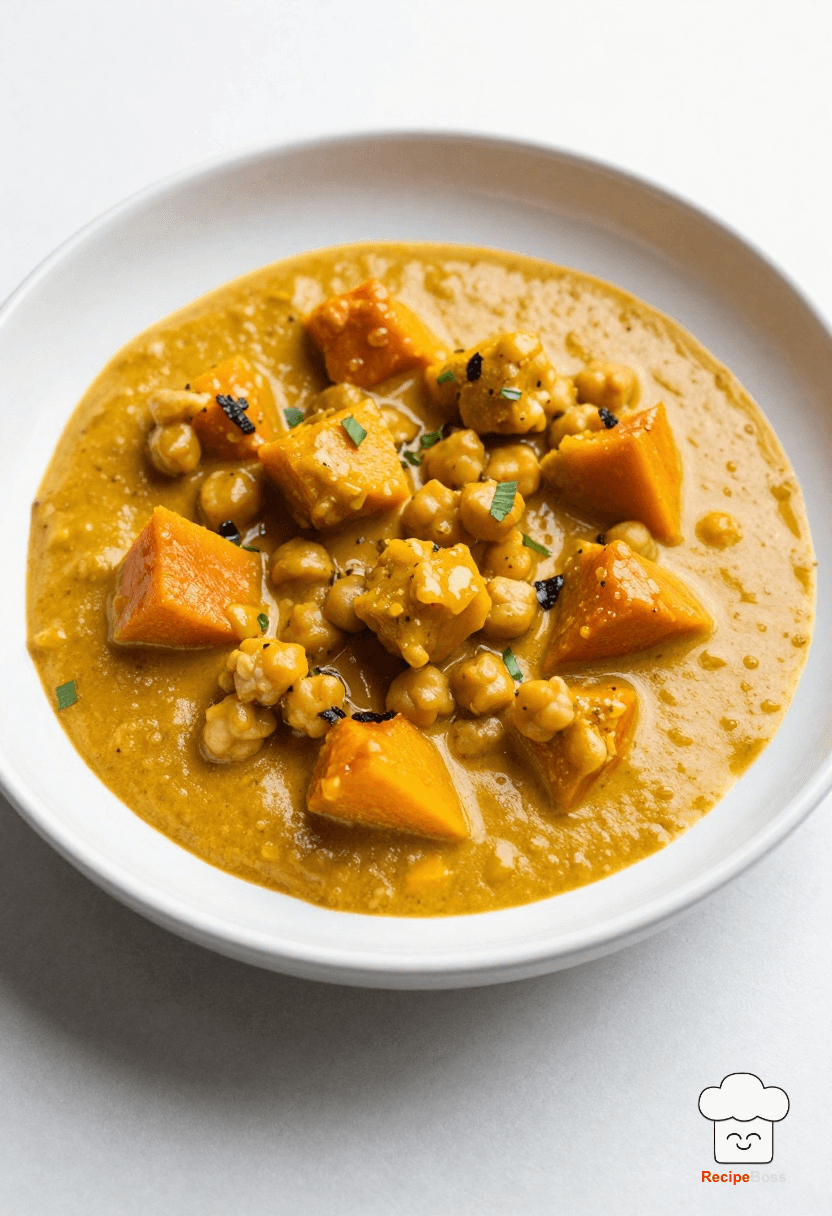 Creative Pumpkin Chickpea Curry