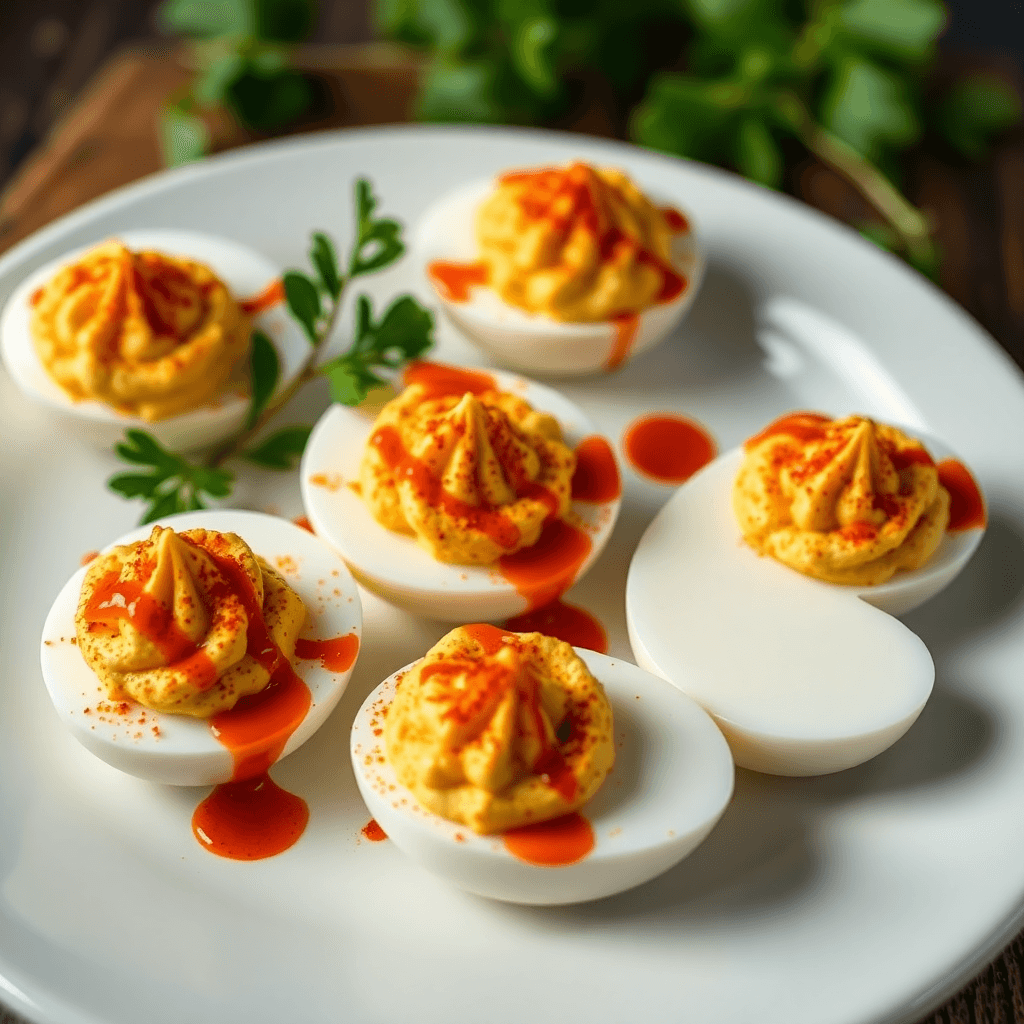 Smoky Paprika Deviled Eggs
