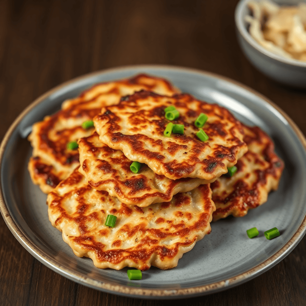Crispy Cabbage Pancakes