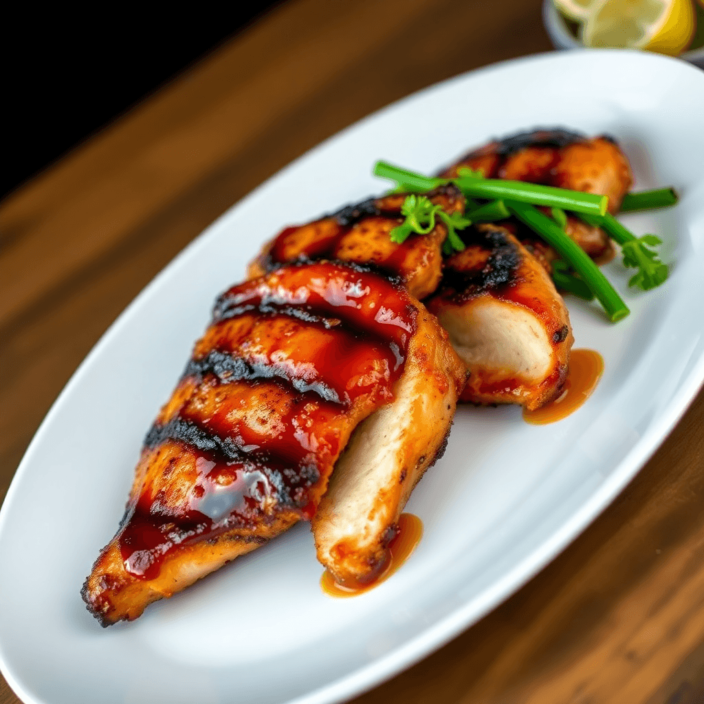 Spicy Honey-Glazed Grilled Chicken