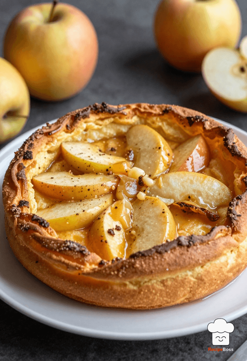 Apple Spiced Dutch Baby