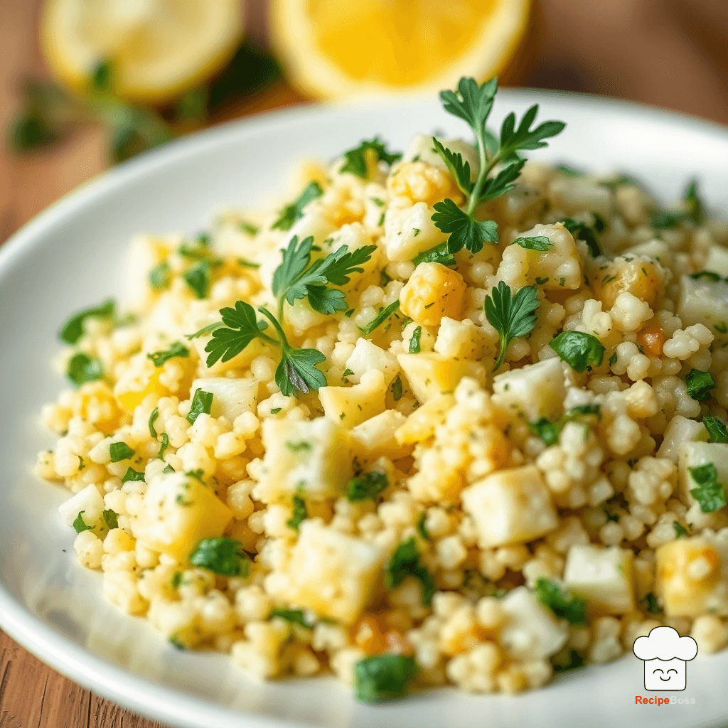 Lemon Herb Couscous Salad