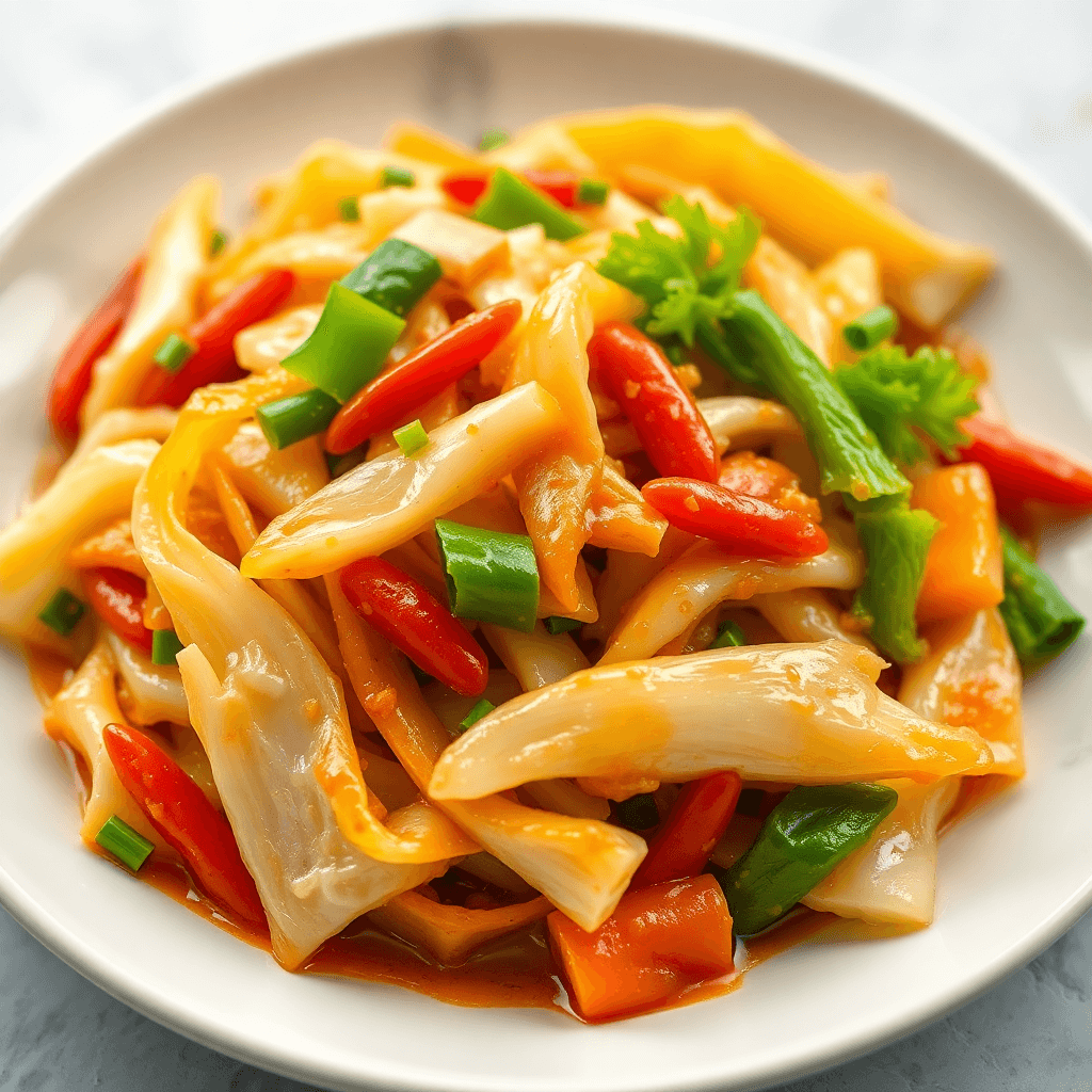 Spicy Cabbage Stir-Fry
