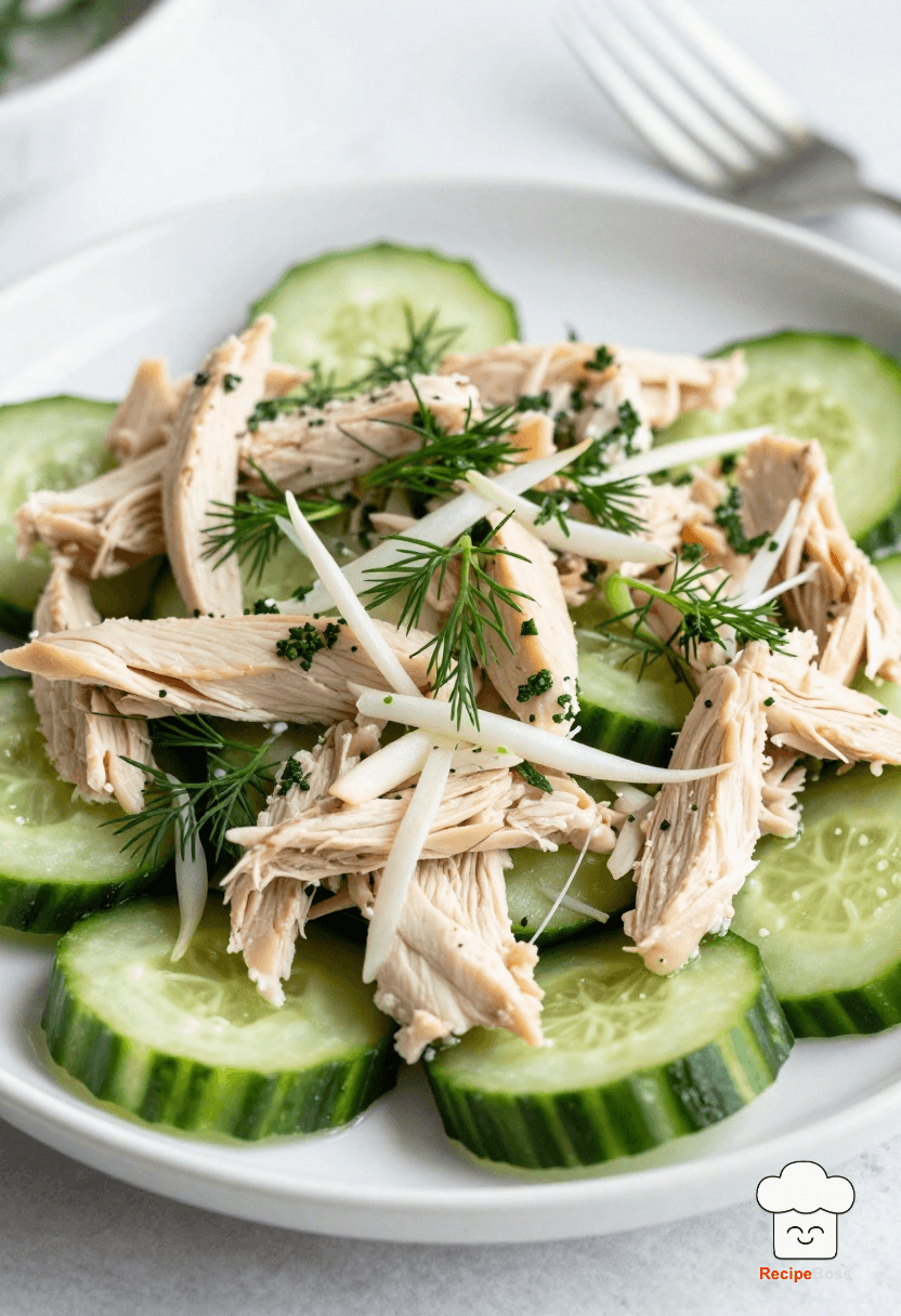 Classic Cucumber Dill Chicken Salad