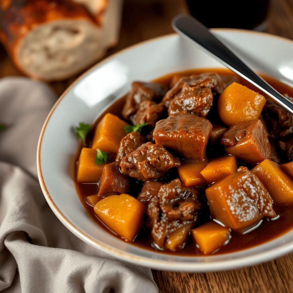 Classic Irish Beef and Guinness Stew