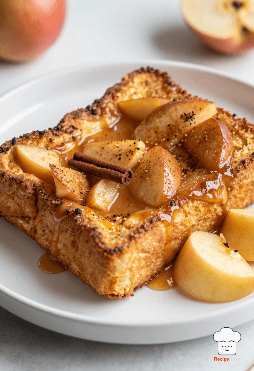 Cinnamon Apple Baked French Toast