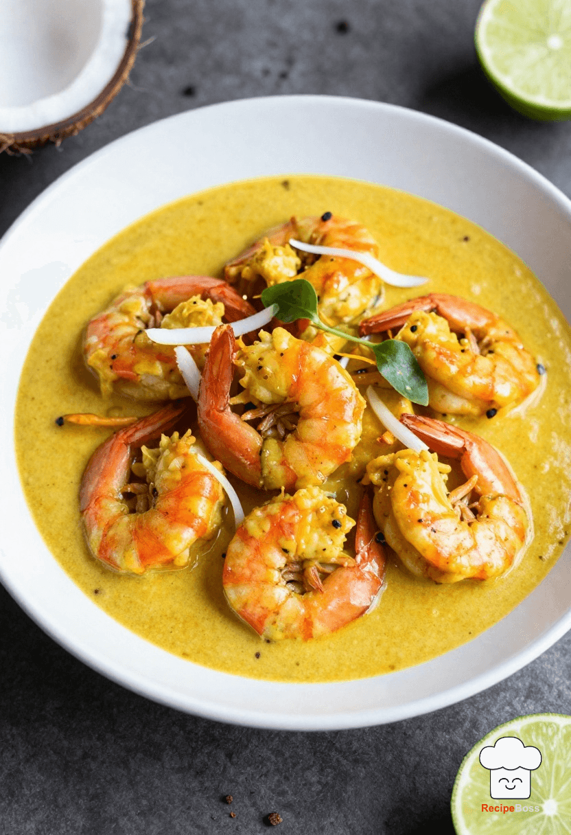 Shrimp Coconut Lime Curry