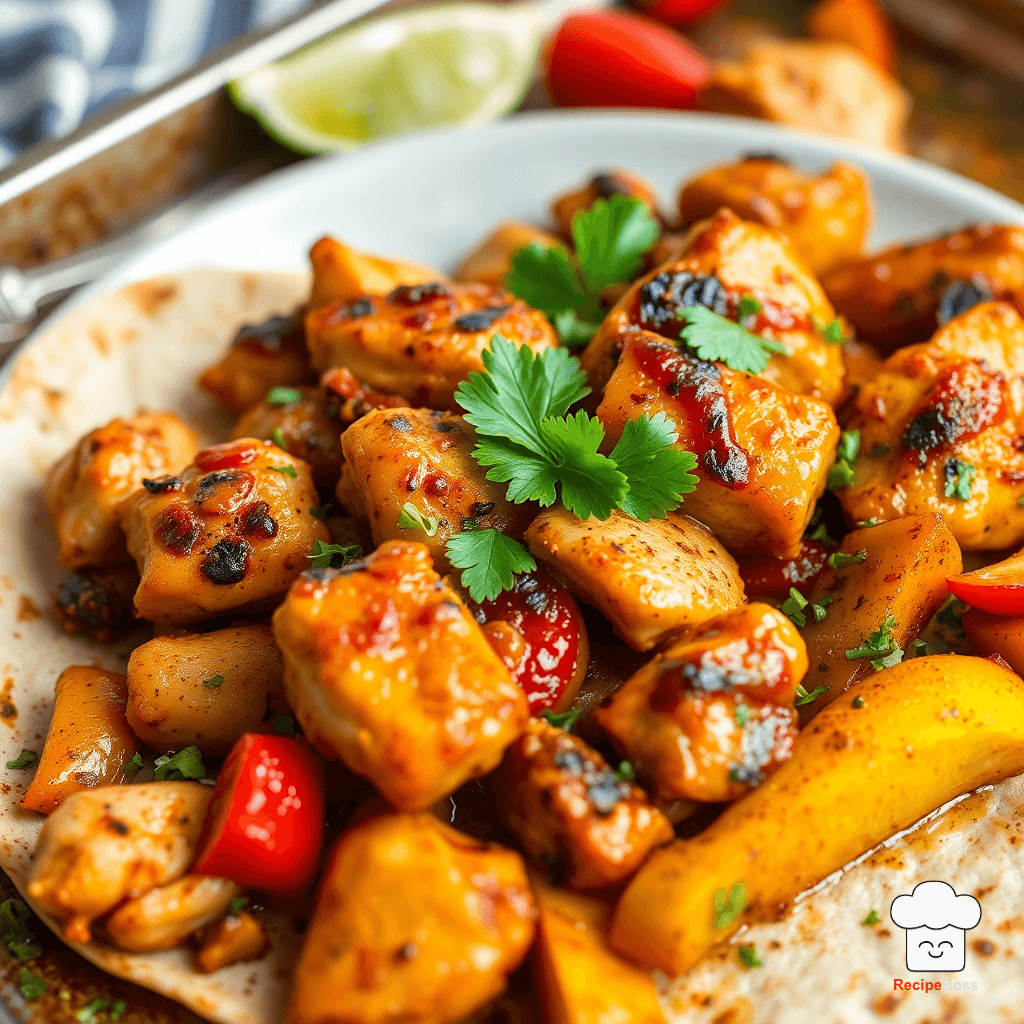 Sheet Pan Chicken Fajitas