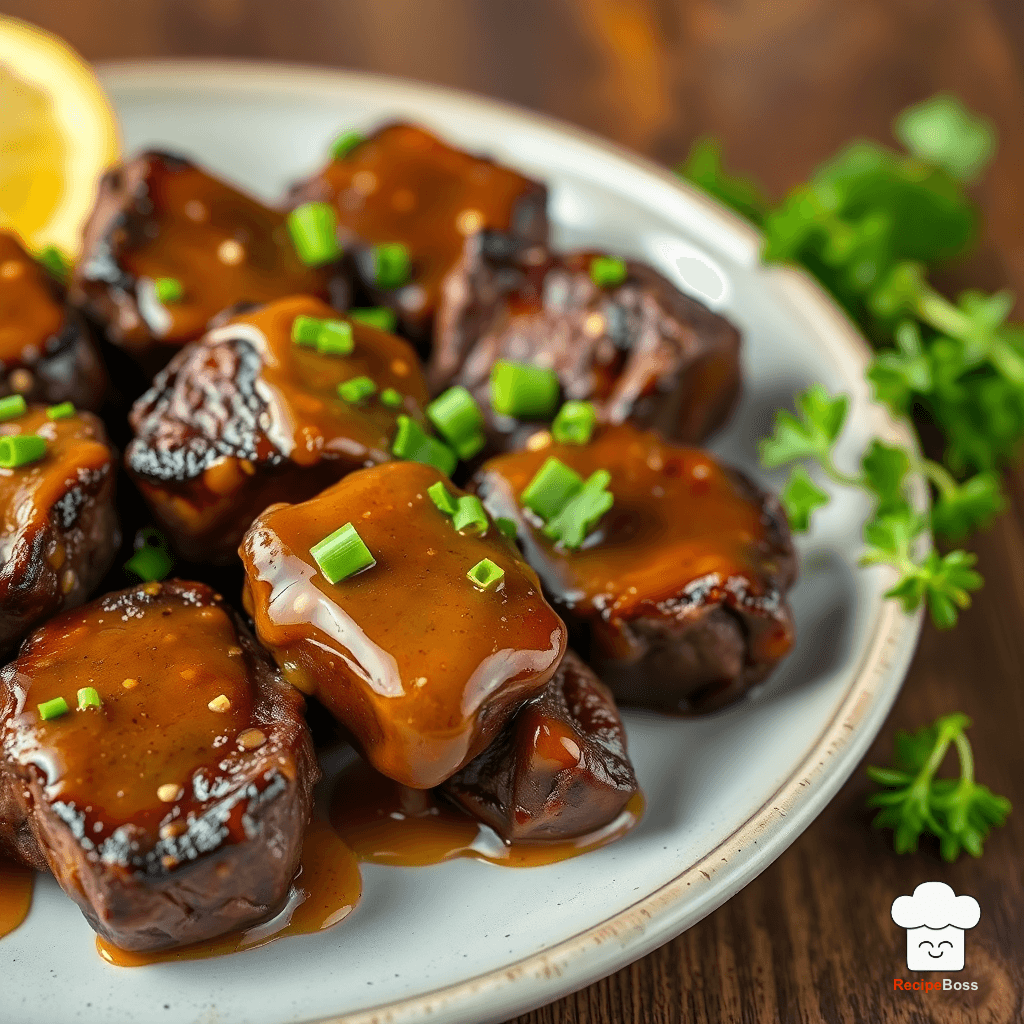 Honey Soy Garlic Butter Steak Bites