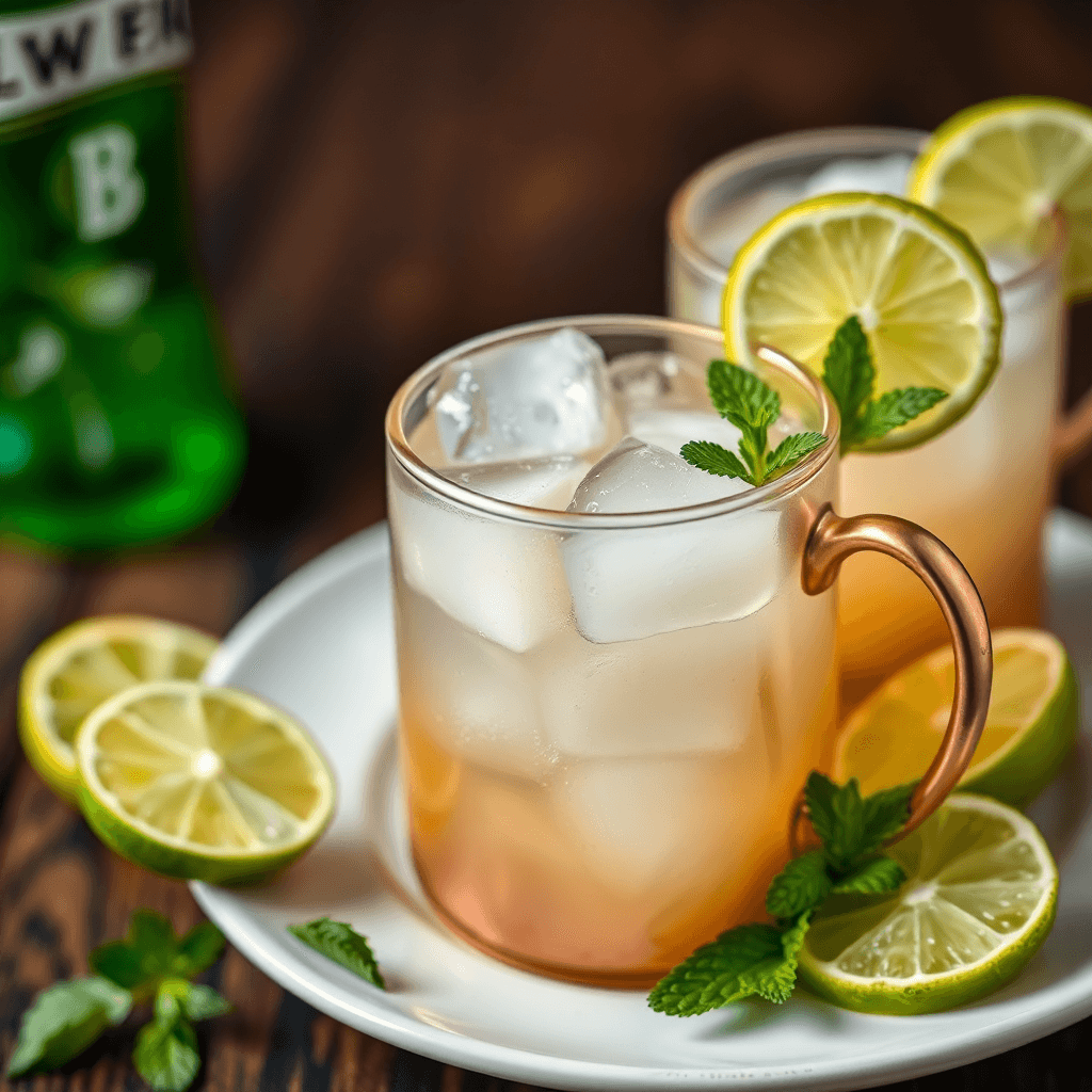 Classic Moscow Mule Mocktail