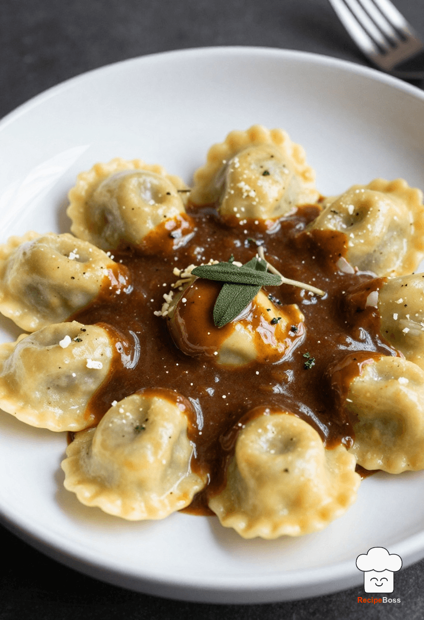 Brown Butter Sage Ravioli
