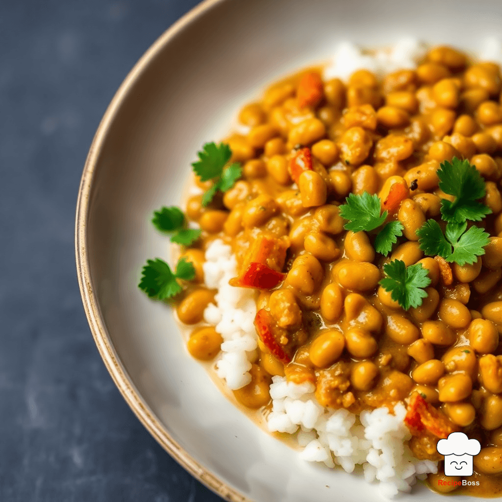 Spicy Coconut Curry Lentils